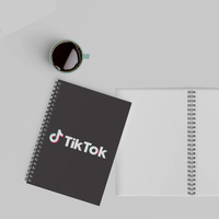 Desk-Mate® A5 spiral notebook - Full Colour